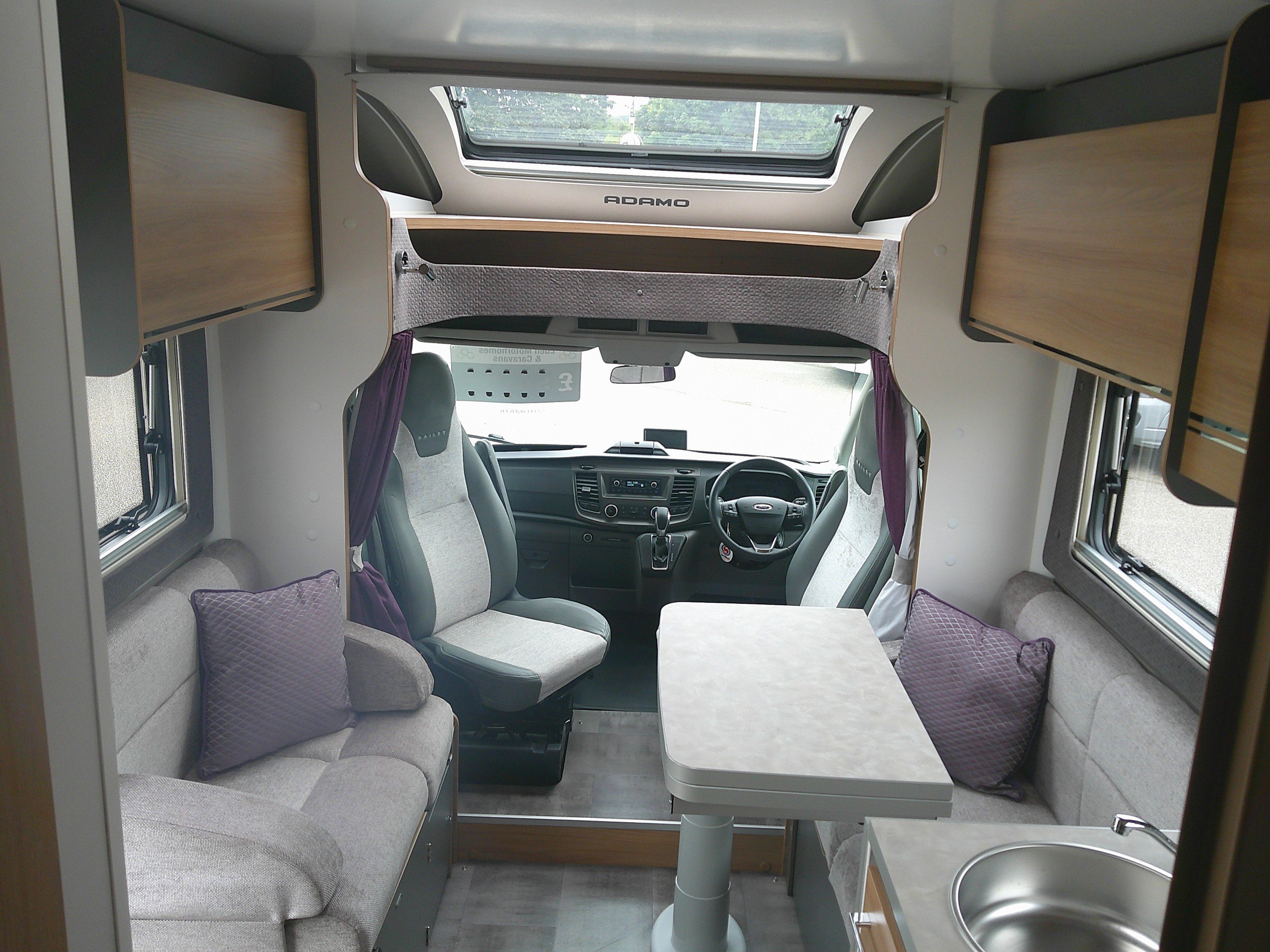 Sold 2021 Bailey Adamo 754i Automatic, Redruth, Cornwall Eden Motorhomes