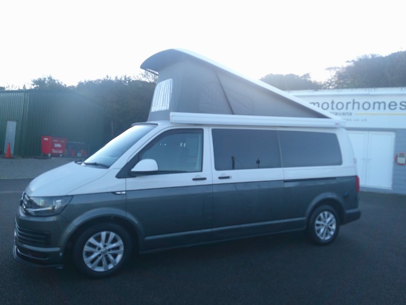 White Volkswagen Transporter Your Camper conversion