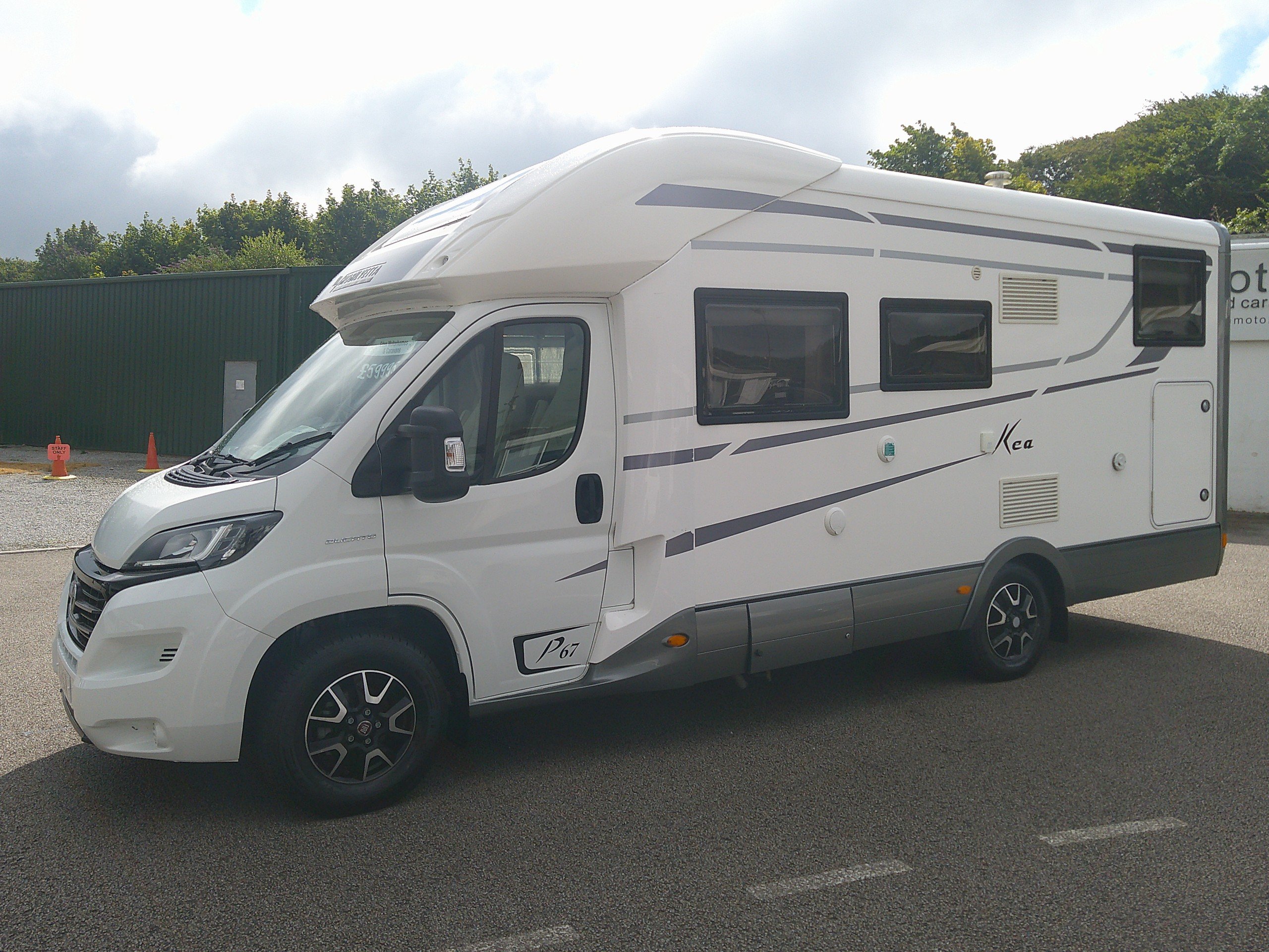 Sold 2018 Mobilvetta Kea P67 , Redruth, Cornwall Eden Motorhomes